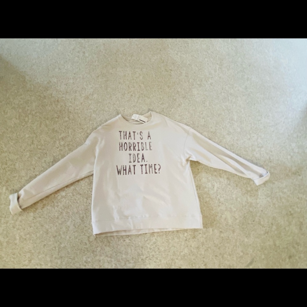 Sheshow sweatshirt comfy!